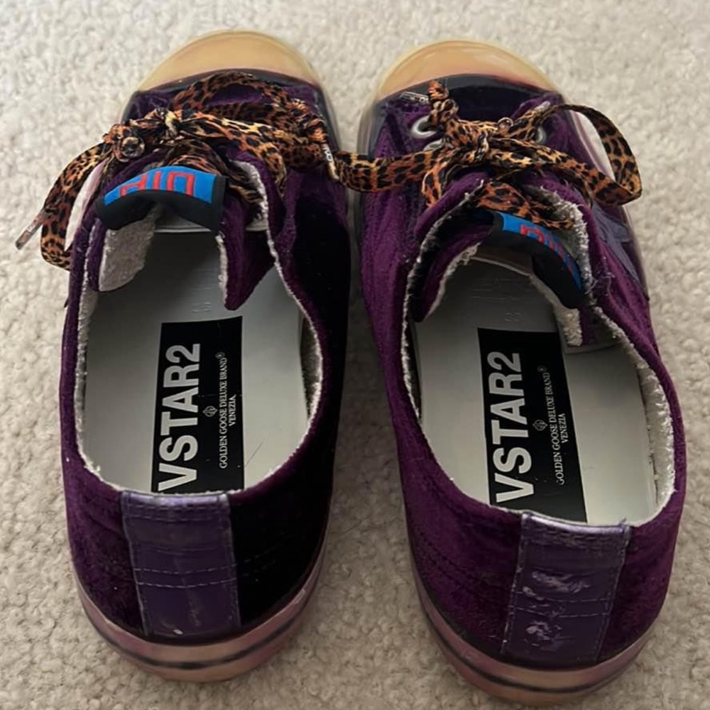 golden goose purple velvet 36 Authentic - Picture 7 of 8